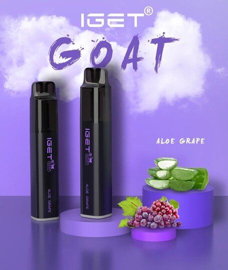 Aloe-Grape.jpg iGET GOAT VAPE 5000 PUFF – ALOE GRAPE