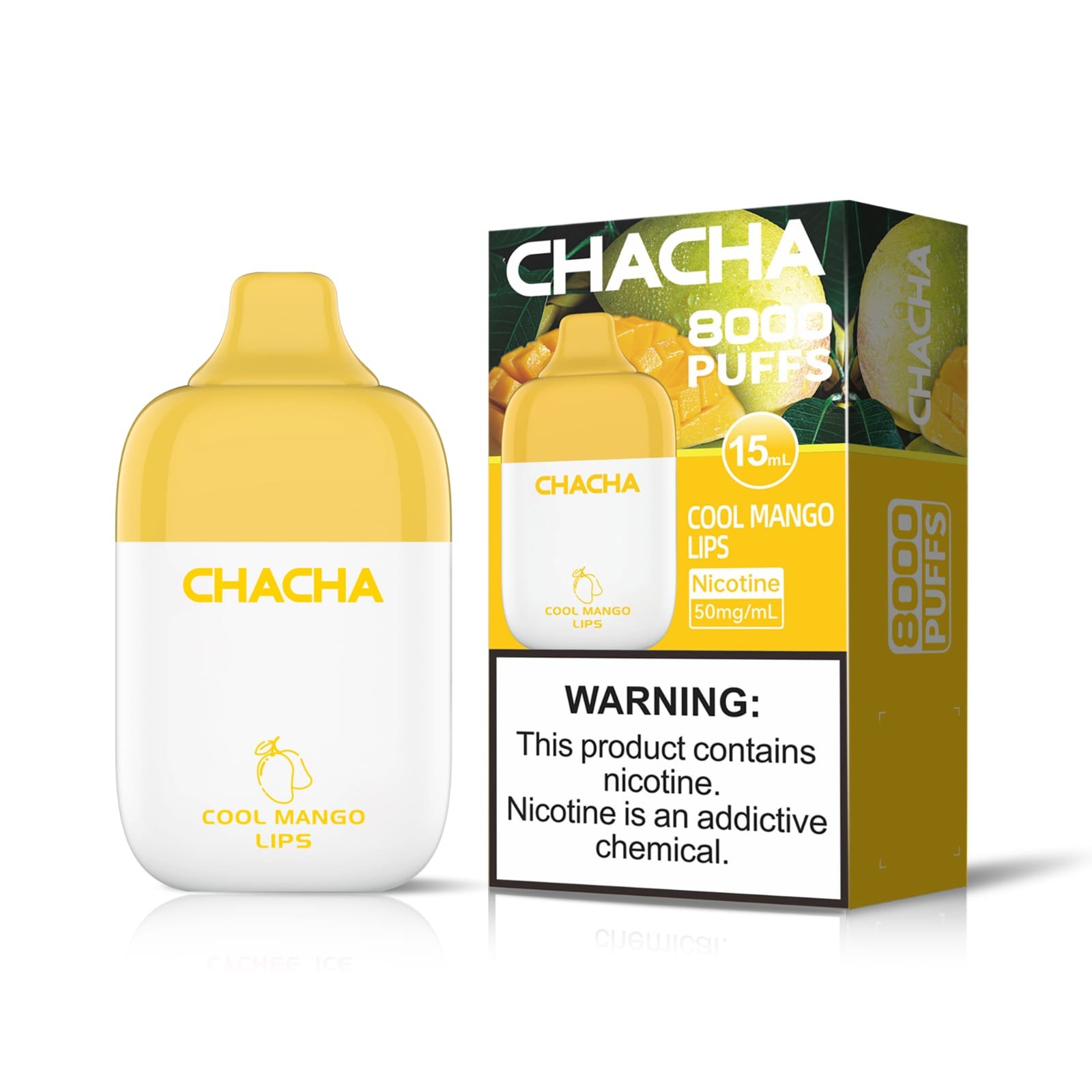 CHACHA-DISPOSABLE-VAPE-8000-PUFF-COOL-MANGO-LIPS.jpg YOONE CHACHA 8000 PUFF – COOL MANGO LIPS