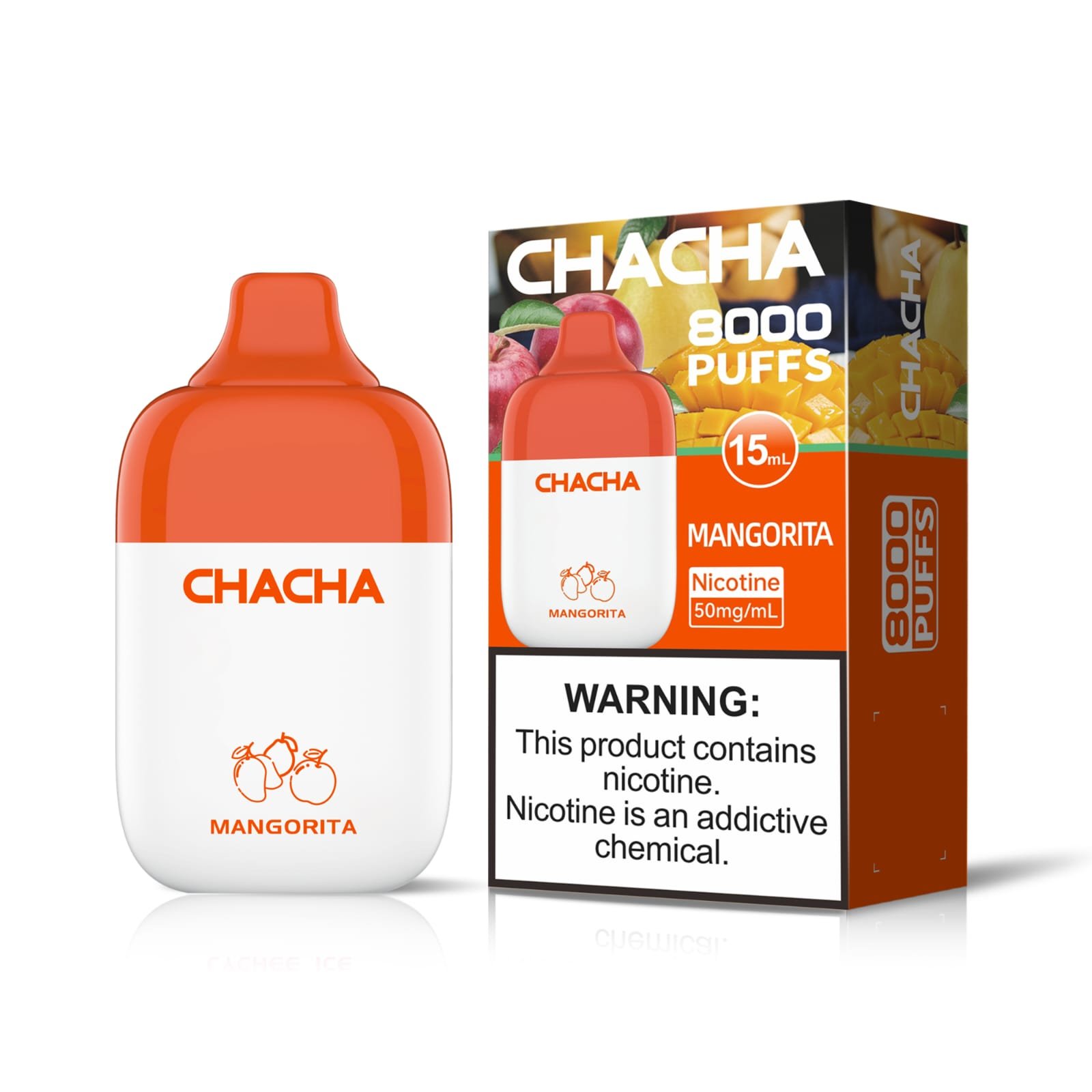 CHACHA-DISPOSABLE-VAPE-8000-PUFF-MANGORITA.jpg YOONE CHACHA 8000 PUFF – MANGORITA
