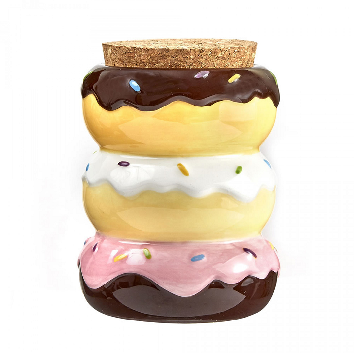 PSTR-WEST1-001-XXXJAR783.png Ceramic Stash Jar - Donut