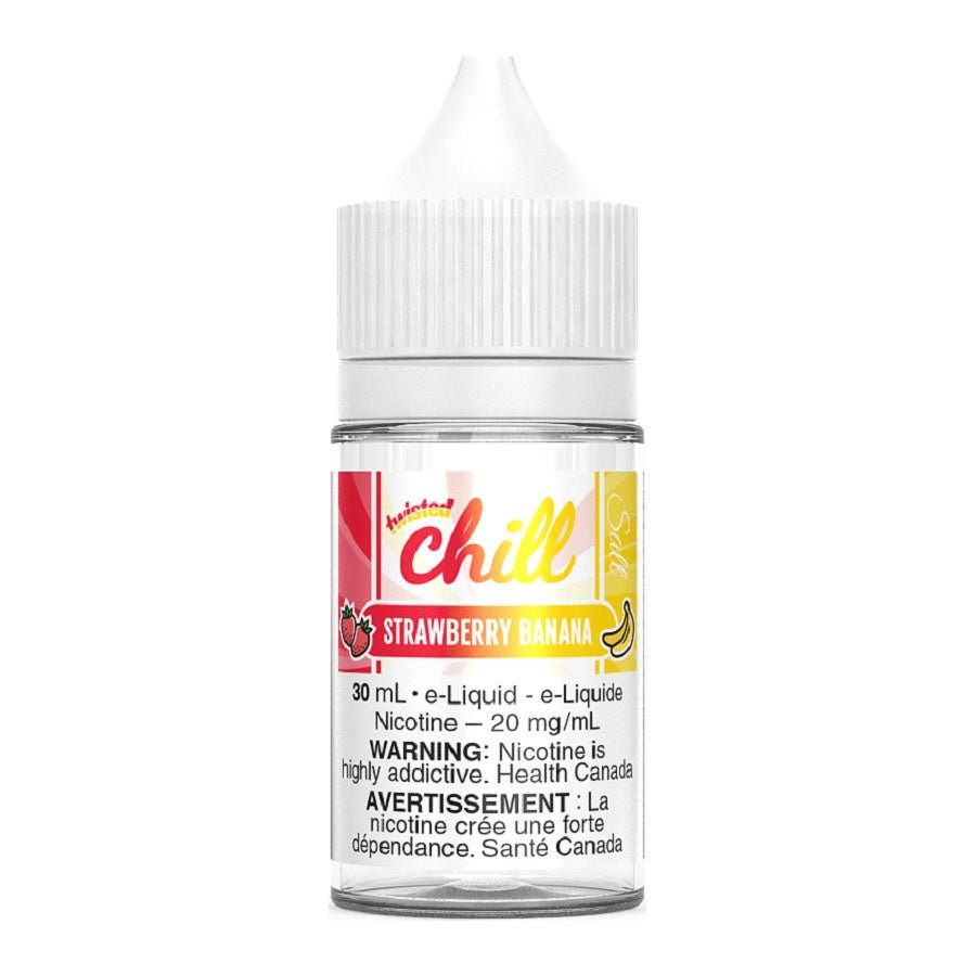 f4dae52a77cc620ccd1af0901a5fbb74a30888d5.jpg Chill Twisted Salt E-Liquid - Strawberry Banana 30ml