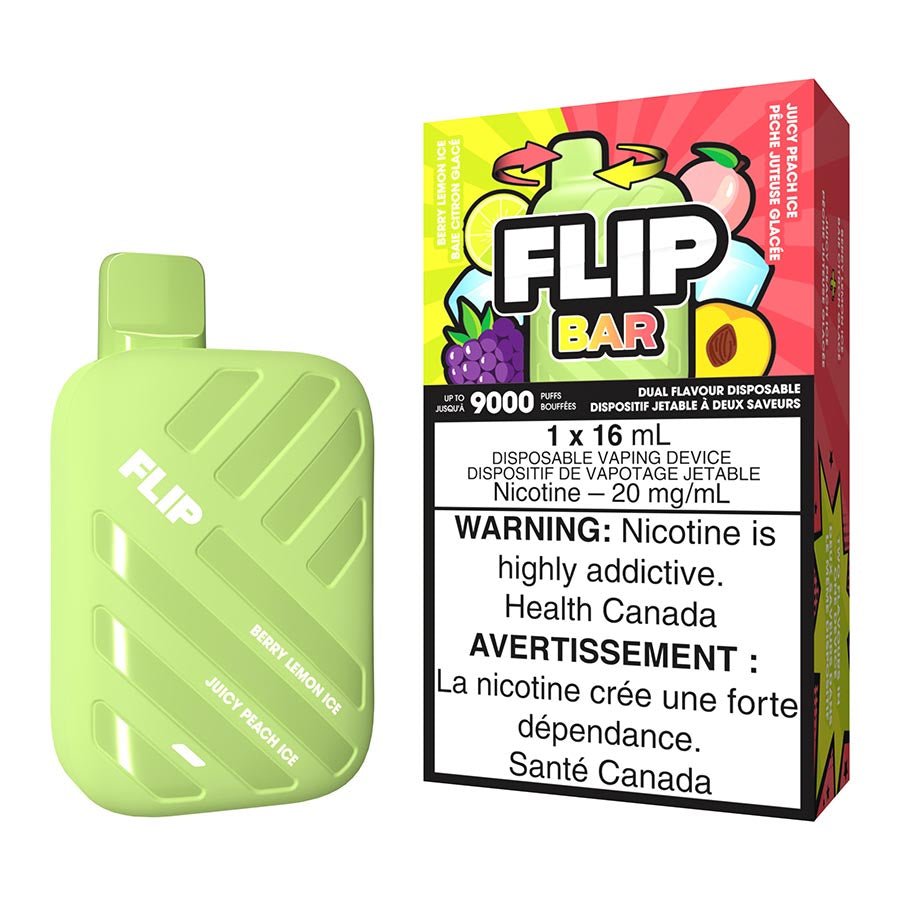 flip-bar-disposable-vape-device-berry-lemon-ice-and-juicy-peach-ice.jpg Flip Bar Disposable Vape Device - Berry Lemon Ice And Juicy Peach Ice