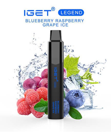 iGET-LEGEND-4000-PUFF-BLUEBERRY-RASBERRY-GRAPE-ICE-AUSTRALIA-1.jpg iGET LEGEND VAPE 4000 PUFF – BLUEBERRY RASPBERRY GRAPE ICE