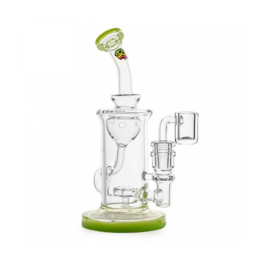 irie-6-75-klein-incycler-with-ufo-perc-rig-lime-green.jpg Irie 6.75" Klein Incycler with UFO Perc Rig