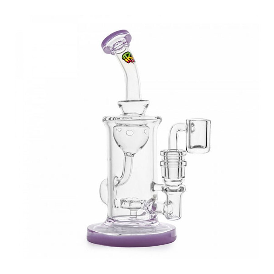 irie-6-75-klein-incycler-with-ufo-perc-rig-purple.jpg Irie 6.75" Klein Incycler with UFO Perc Rig - Image 3