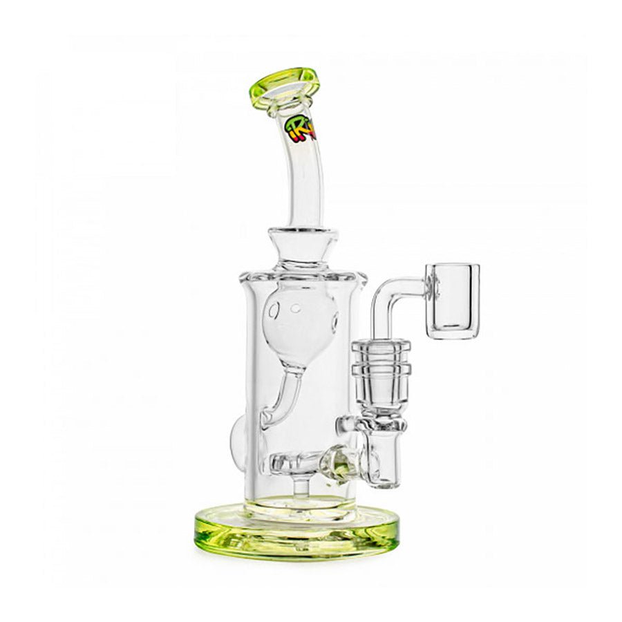 irie-6-75-klein-incycler-with-ufo-perc-rig-slyme.jpg Irie 6.75" Klein Incycler with UFO Perc Rig - Image 4