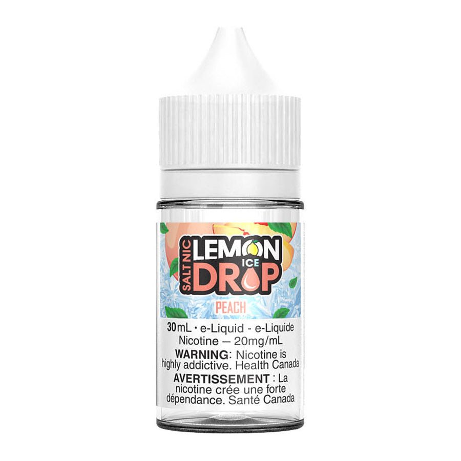 lemon-drop-ice-salt-nic-e-liquid-peach-30ml.jpg Lemon Drop Ice Salt Nic E-Liquid - Peach 30ml