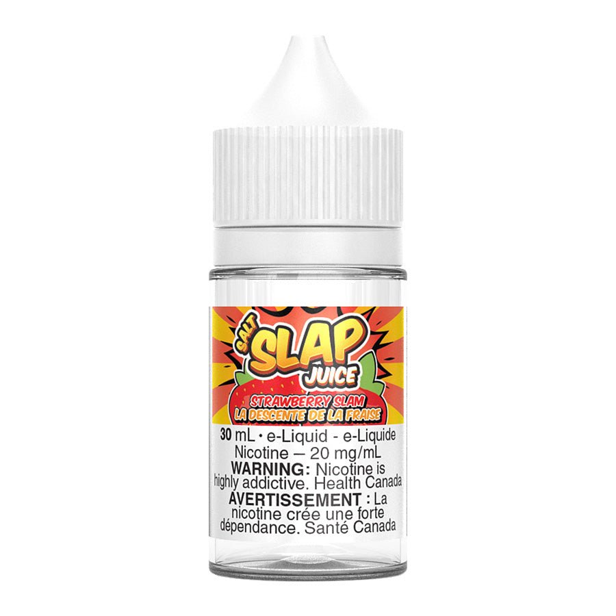 slap-juice-salt-nic-e-liquid-strawberry-slam-30ml.jpg Slap Juice Salt Nic E-liquid - Strawberry Slam 30ml
