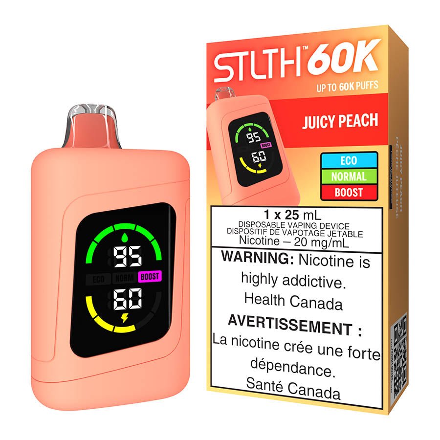 stlth-60k-disposable-vape-device-juicy-peach.jpg STLTH 60K Disposable Vape Device - Juicy Peach