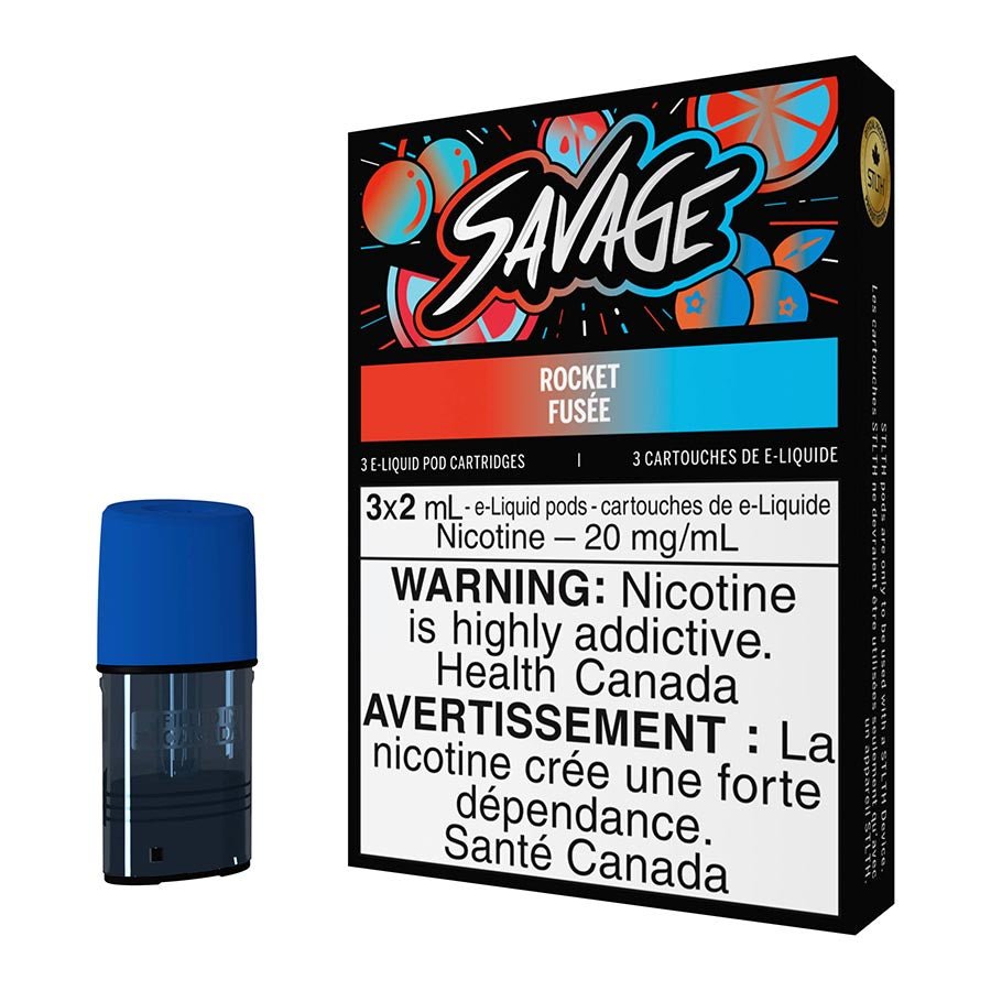 stlth-e-liquid-pod-pack-savage-rocket.jpg STLTH E-Liquid Pod Pack - Savage Rocket