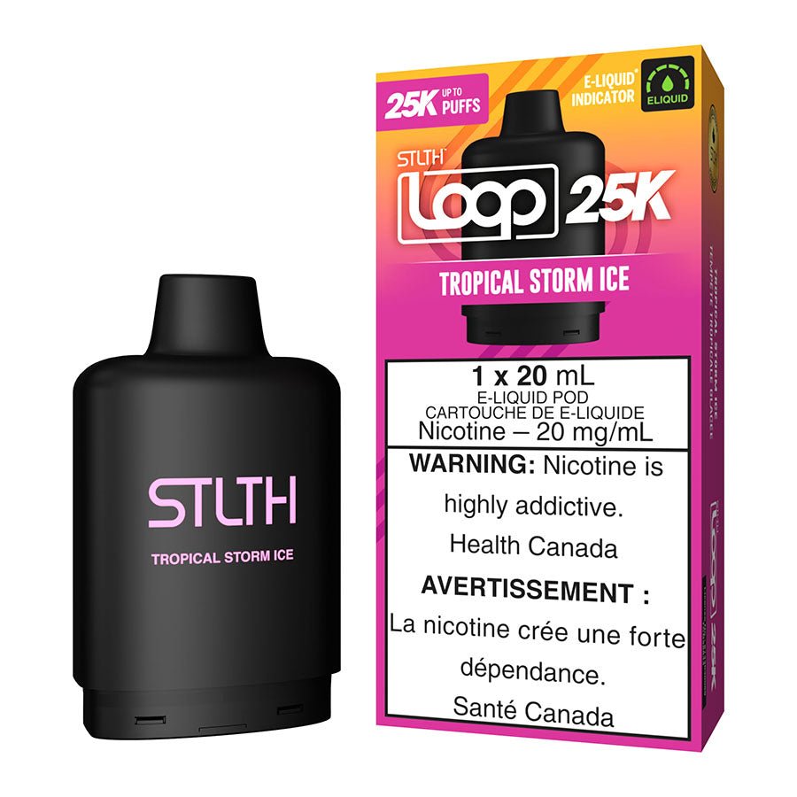 stlth-loop-25k-e-liquid-pod-pack-tropical-storm-ice.jpg STLTH Loop 25K E-Liquid Pod Pack - Tropical Storm Ice