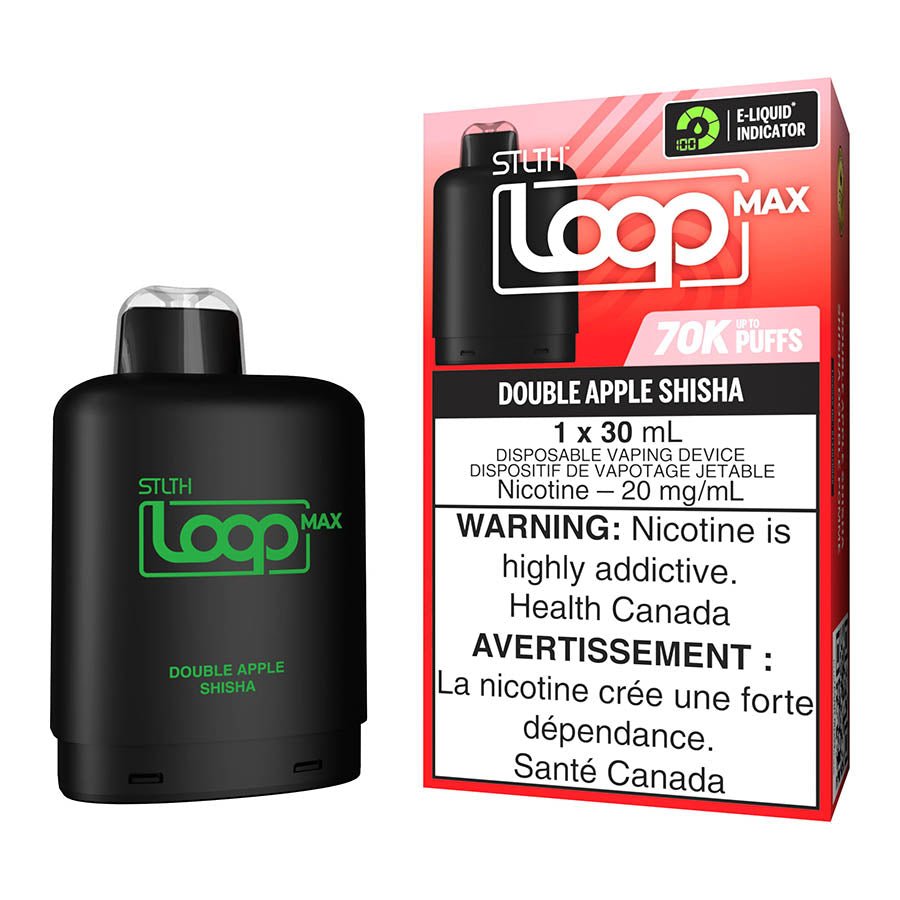 stlth-loop-max-e-liquid-pod-pack-double-apple-shisha.jpg STLTH Loop Max E-Liquid Pod Pack - Double Apple Shisha