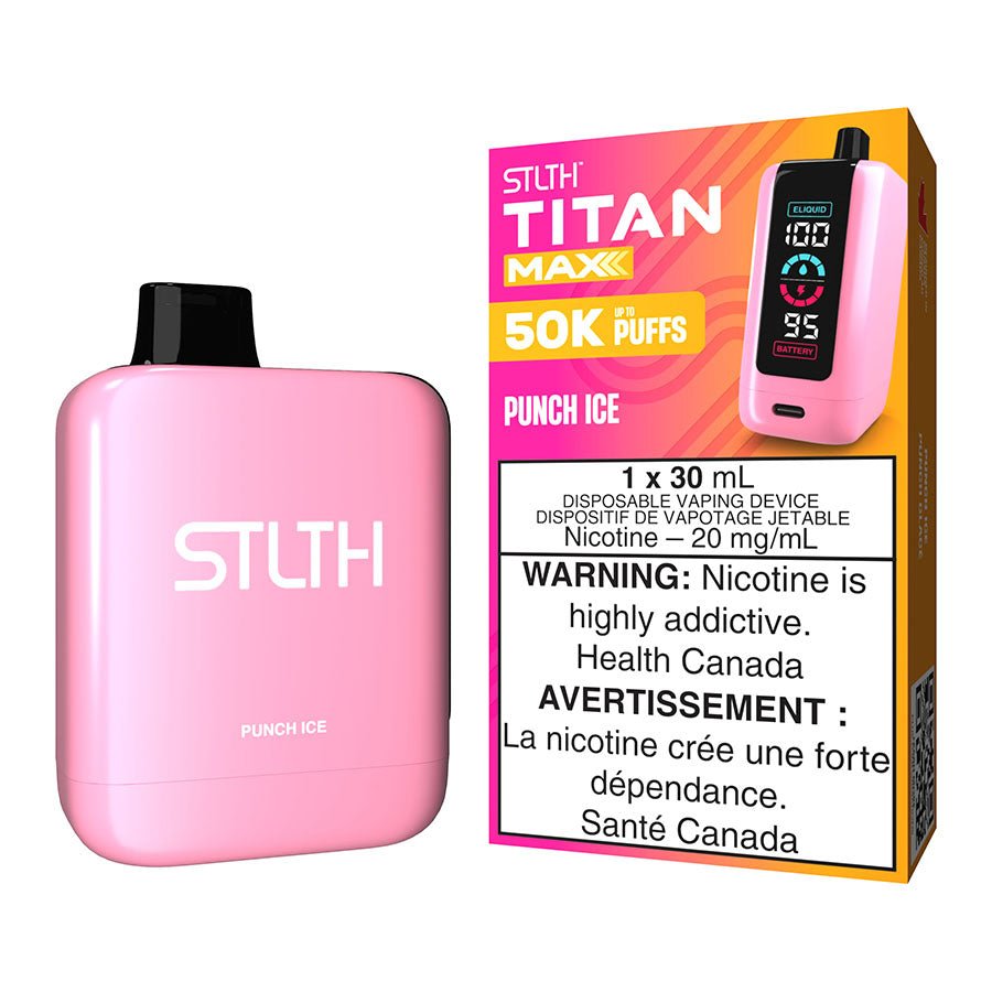 stlth-titan-max-disposable-vape-device-punch-ice.jpg STLTH Titan Max Disposable Vape Device - Punch Ice