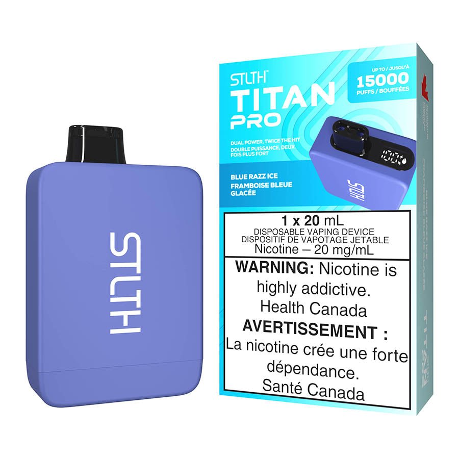 stlth-titan-pro-disposable-vape-device-blue-razz-ice.jpg STLTH Titan Pro Disposable Vape Device - Blue Razz Ice
