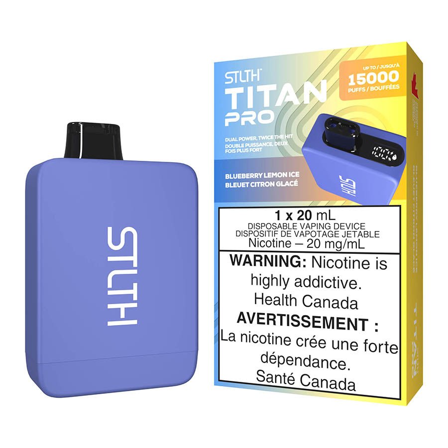 stlth-titan-pro-disposable-vape-device-blueberry-lemon-ice.jpg STLTH Titan Pro Disposable Vape Device - Blueberry Lemon Ice
