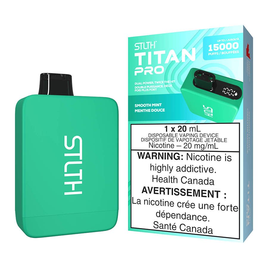 stlth-titan-pro-disposable-vape-device-smooth-mint.jpg STLTH Titan Pro Disposable Vape Device - Smooth Mint
