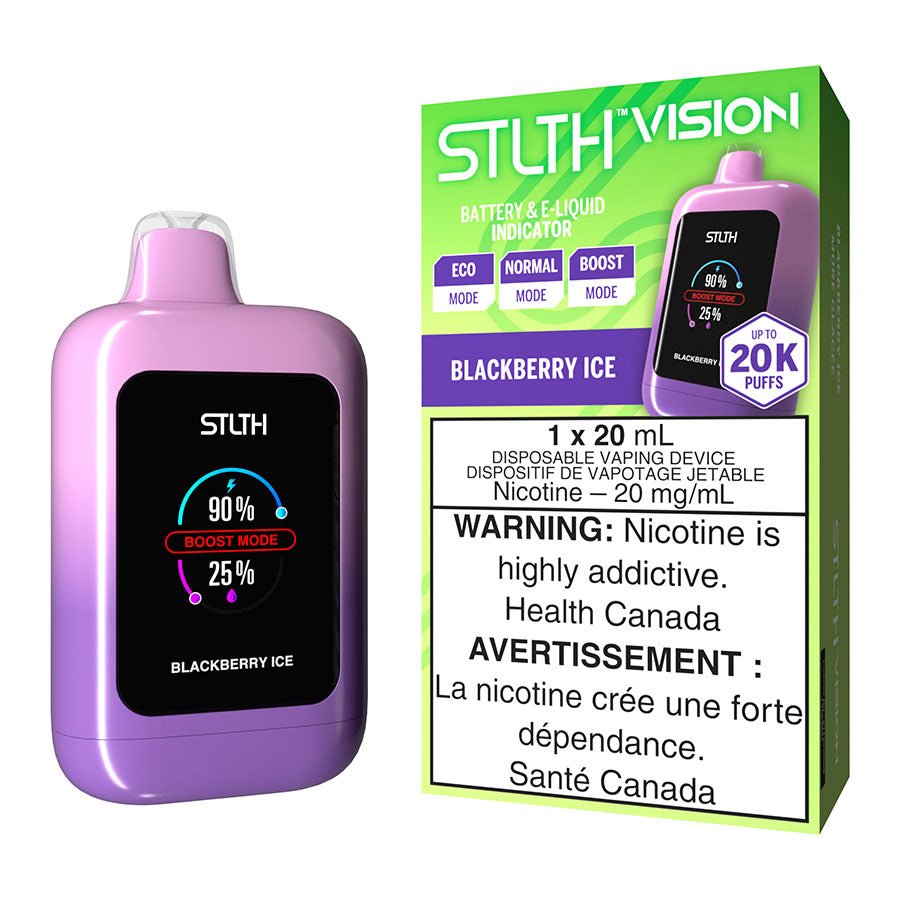stlth-vision-disposable-vape-device-blackberry-ice.jpg STLTH Vision Disposable Vape Device - Blackberry Ice