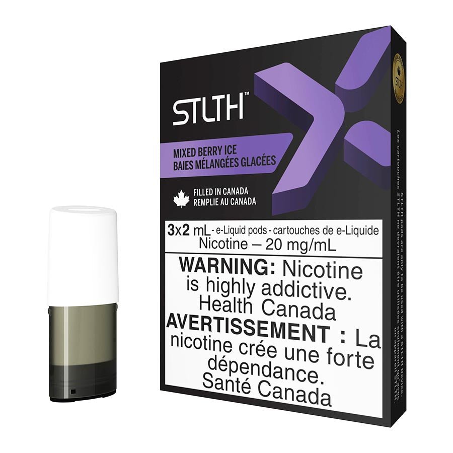 stlth-x-e-liquid-pod-pack-mixed-berry-ice.jpg STLTH X E-Liquid Pod Pack - Mixed Berry Ice