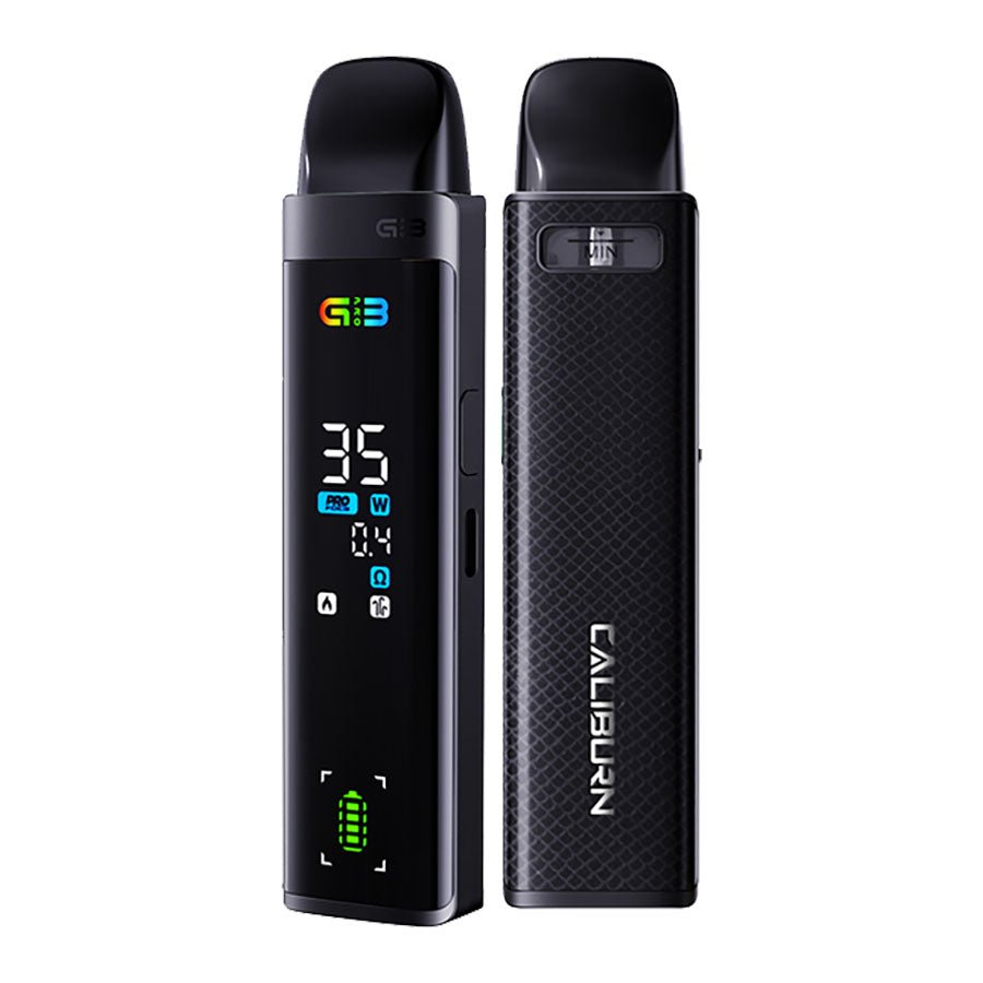 uwell-caliburn-g3-pro-pod-vape-device-black-leather.jpg UWell Caliburn G3 Pro Pod Vape Device - Image 8