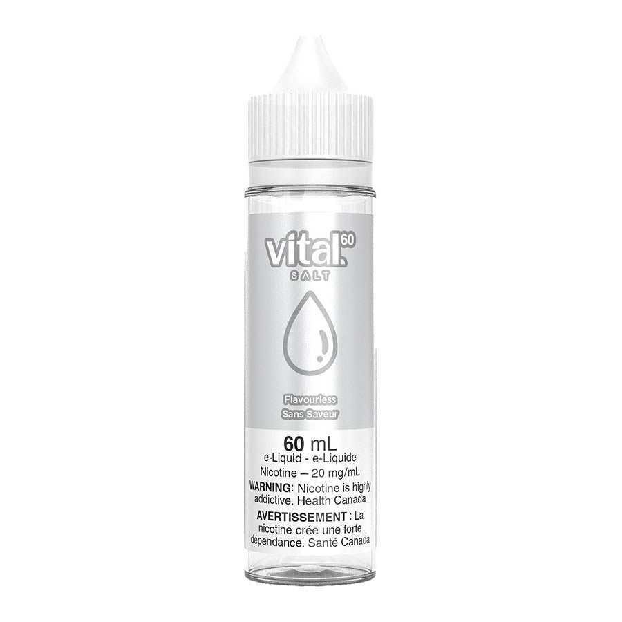 vital-salt-nic-e-liquid-flavourless-60ml.jpg Vital Salt Nic E-Liquid - Flavourless 60ml
