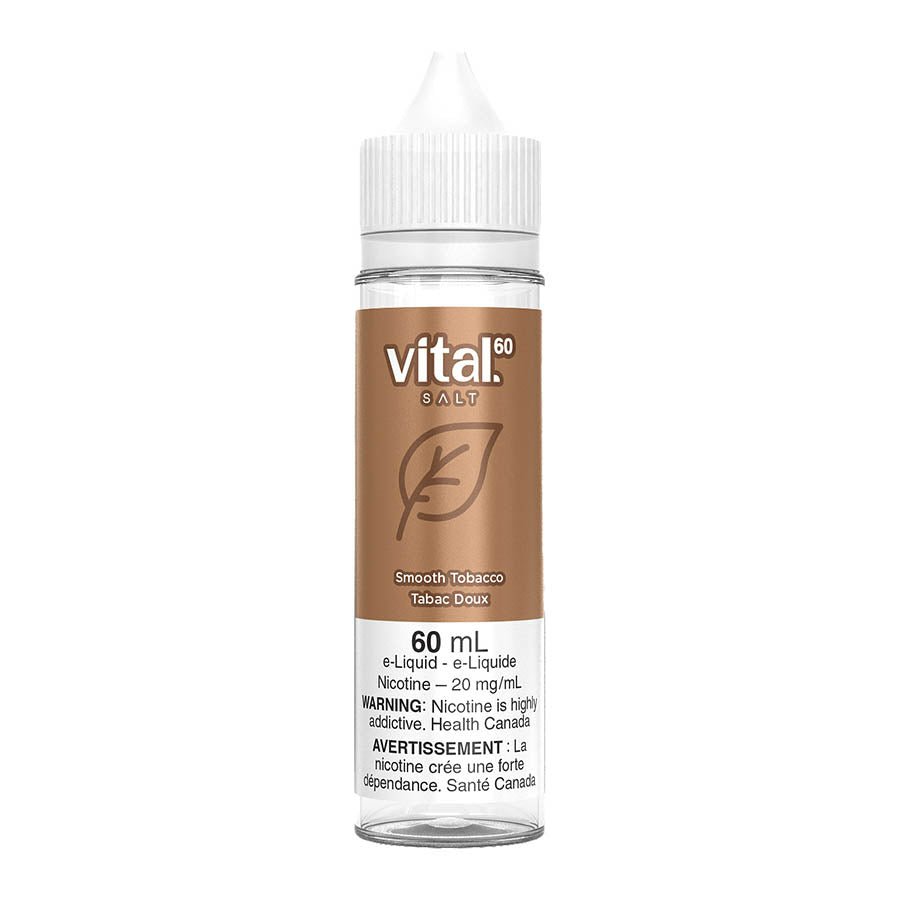 vital-salt-nic-e-liquid-smooth-tobacco-60ml.jpg Vital Salt Nic E-Liquid - Smooth Tobacco 60ml